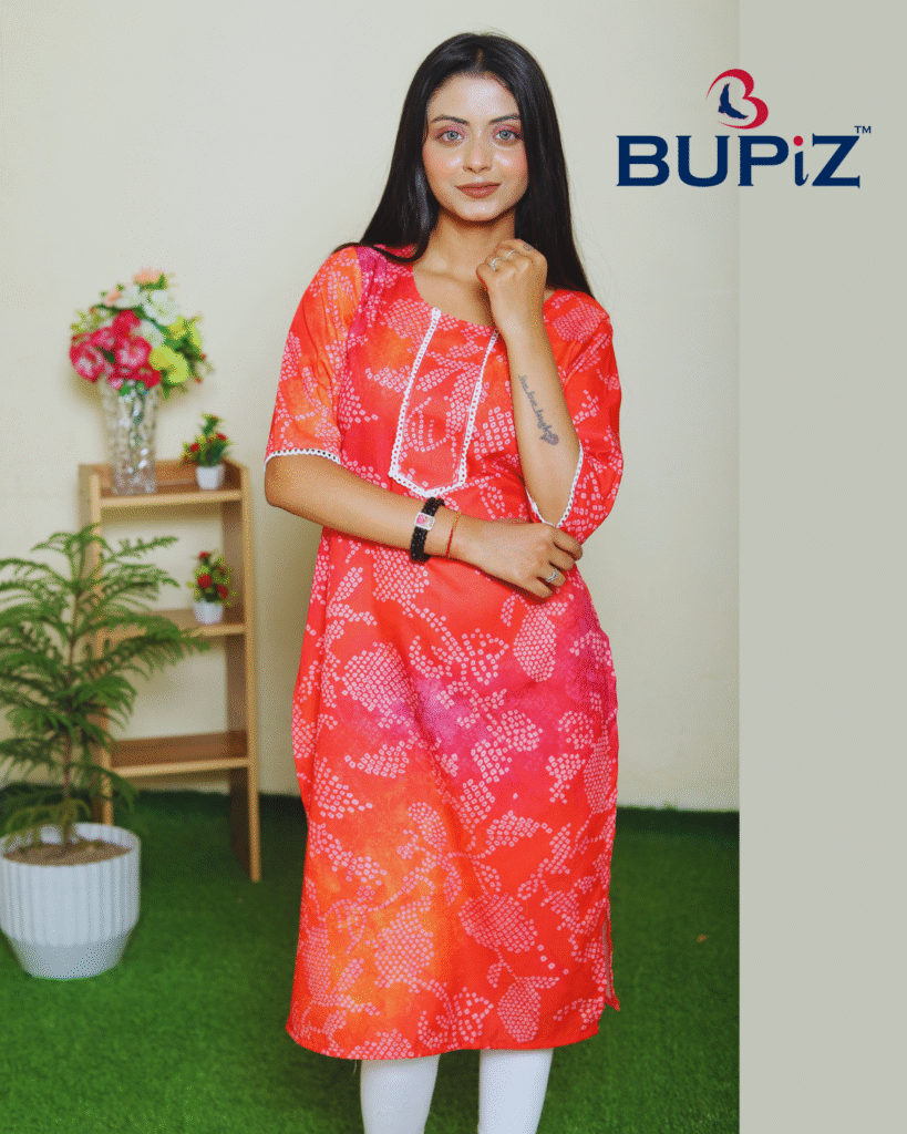 Designer Rayon Blend Straight Solid Kurta Multicolor