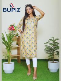 Rayon Blend Straight Solid Kurta