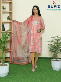 Rayon Blend Straight Solid Kurta with Pant & Dupatta