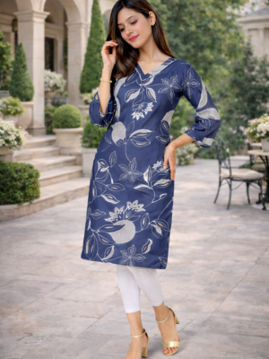 Indigo Blue Premium Kurta
