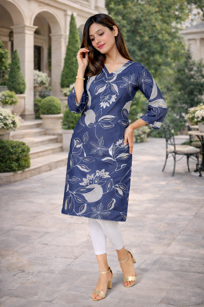 Indigo Blue Premium Kurta